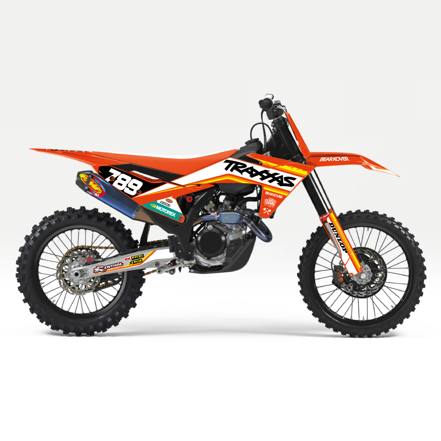 KIT DECO KTM BRING "orange"